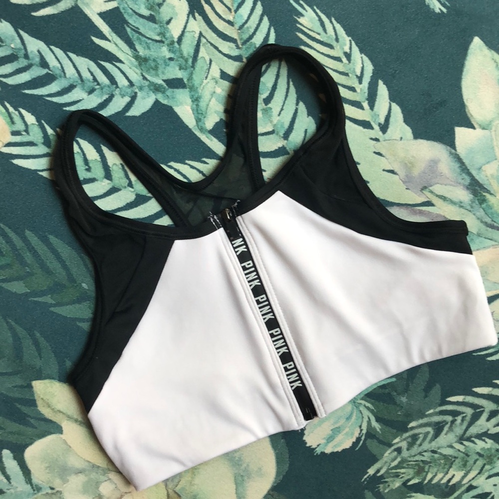 {VS PINK} ULTIMATE zip sports bra
